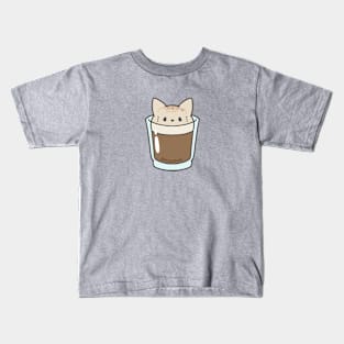 Meowcchiato Kids T-Shirt